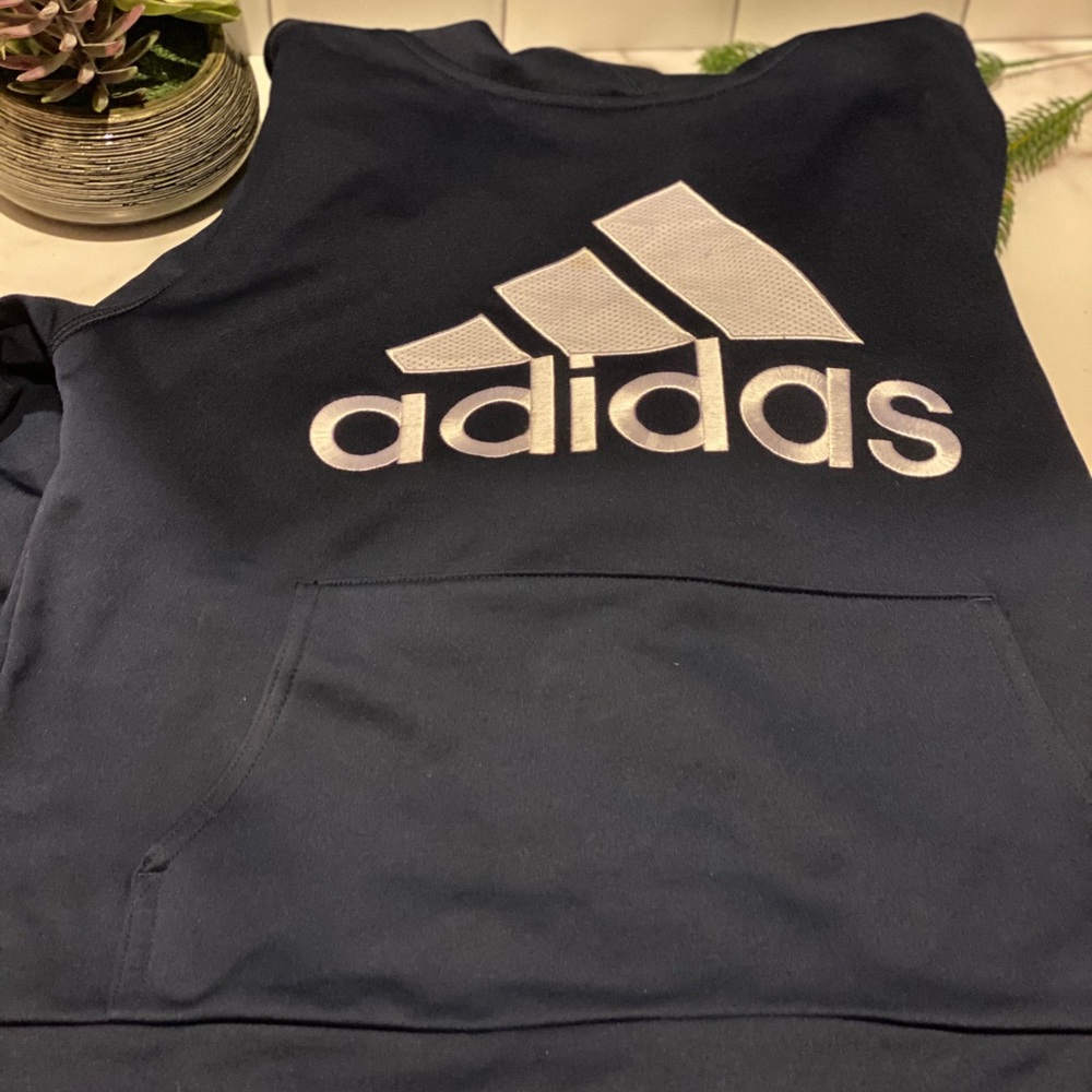 Hoodie for boys , worn twice , adidas brand